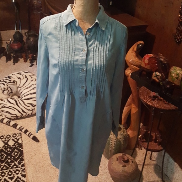 J. Jill Dresses J Jill Denim Dress Nwt Poshmark